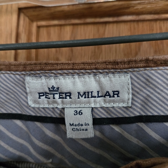 Perer Millar Brown Corduroy Five-Pocket Pant size 36 - Picture 8 of 11